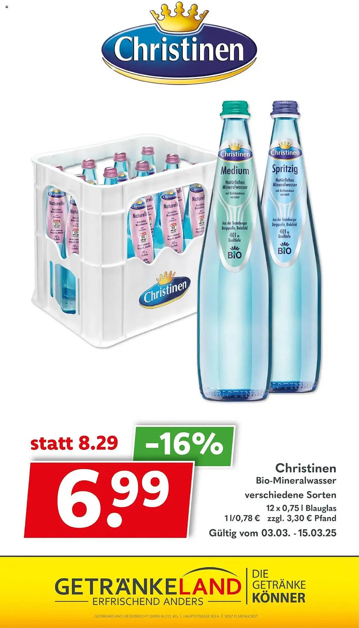 Getränkeland Prospekt von 3. März bis 15. März 2025 - Prospekt seite 9