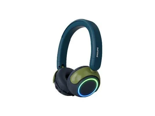 PHILIPS TAK4200CT/00, Over-ear Kopfhörer Bluetooth Kristallisches Blaugrün