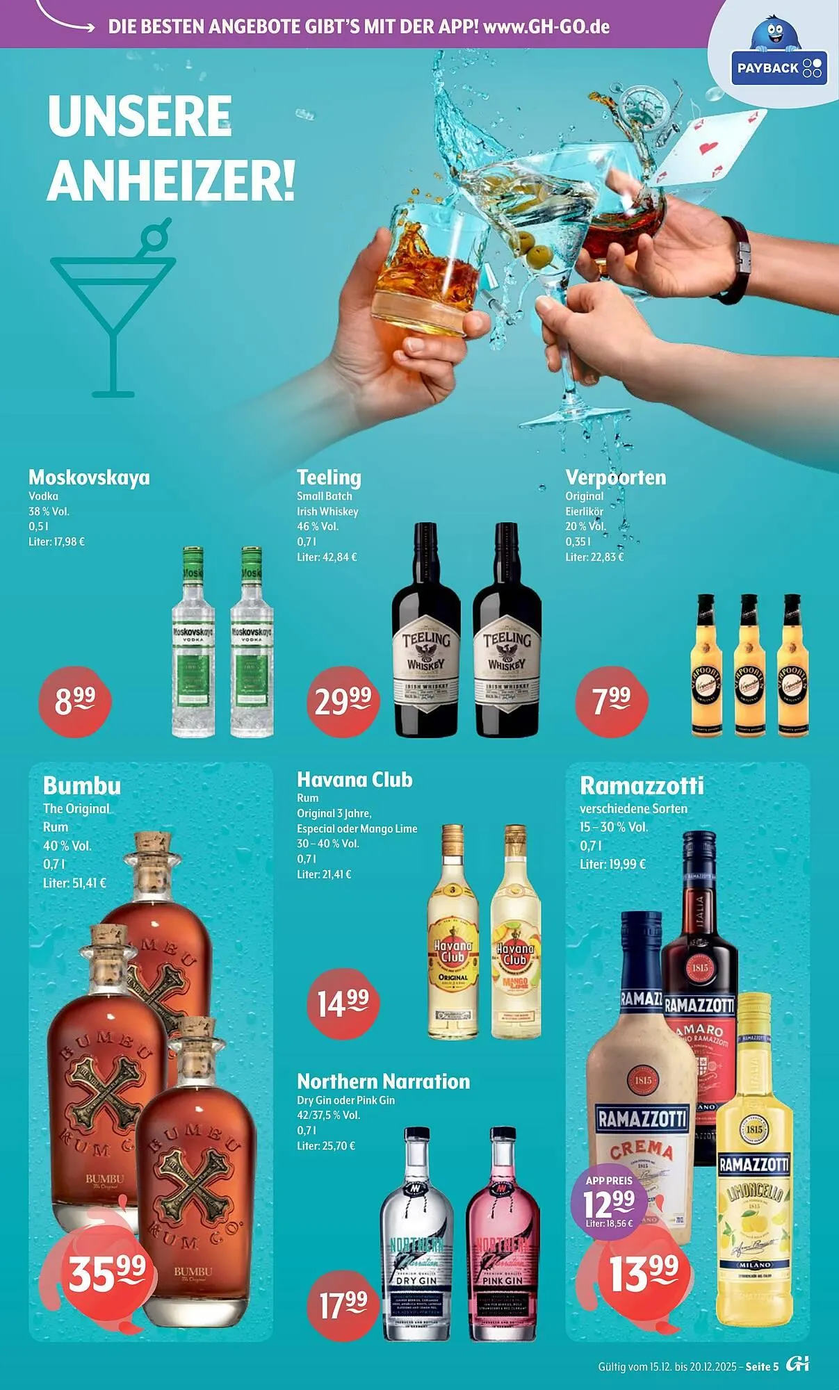 Getränke Hoffmann Prospekt von 15. Dezember bis 20. Dezember 2025 - Prospekt seite 5