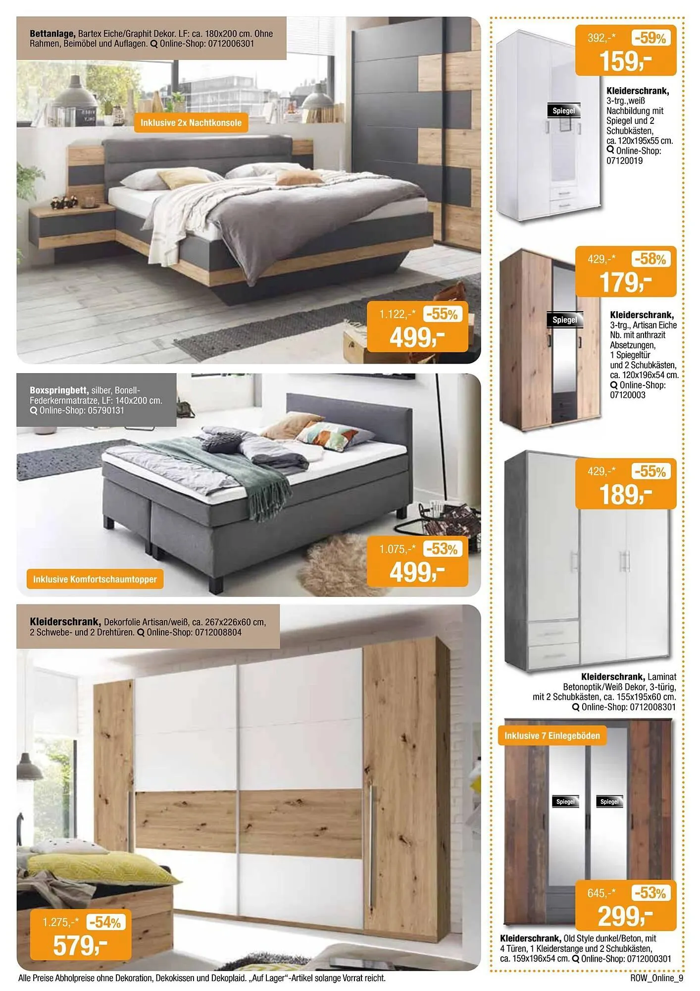 Opti Wohnwelt Prospekt von 11. Mai bis 22. Mai 2025 - Prospekt seite 9