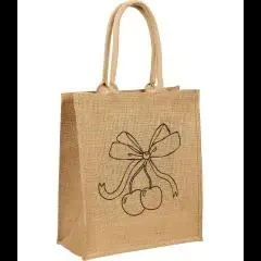 Jutebeutel mit Print