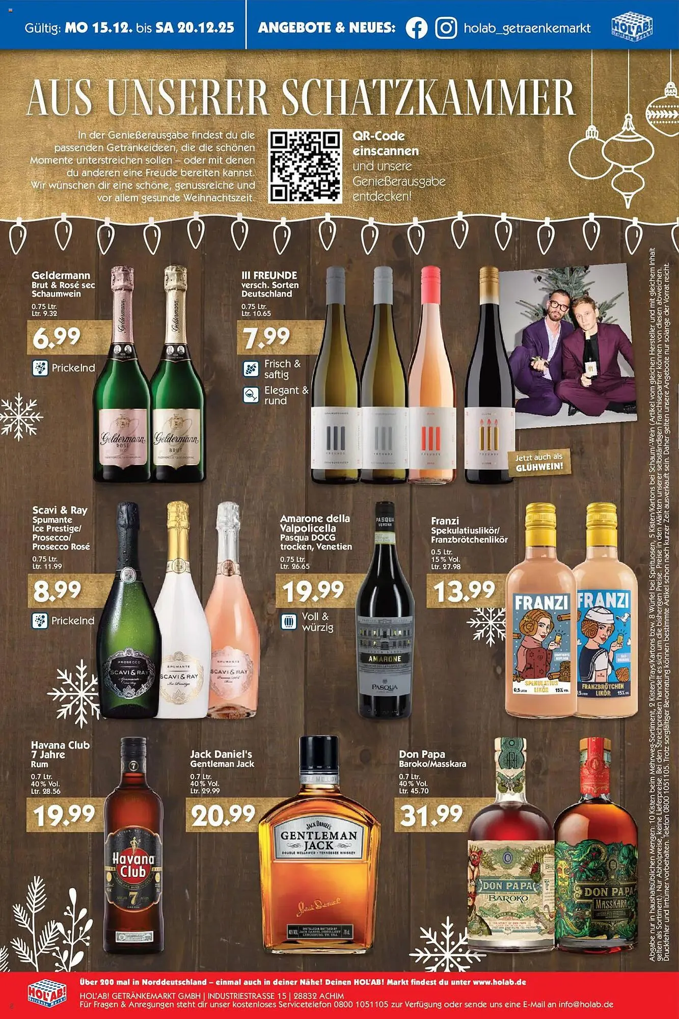 Hol'ab Getränkemarkt Prospekt von 15. Dezember bis 20. Dezember 2025 - Prospekt seite 8