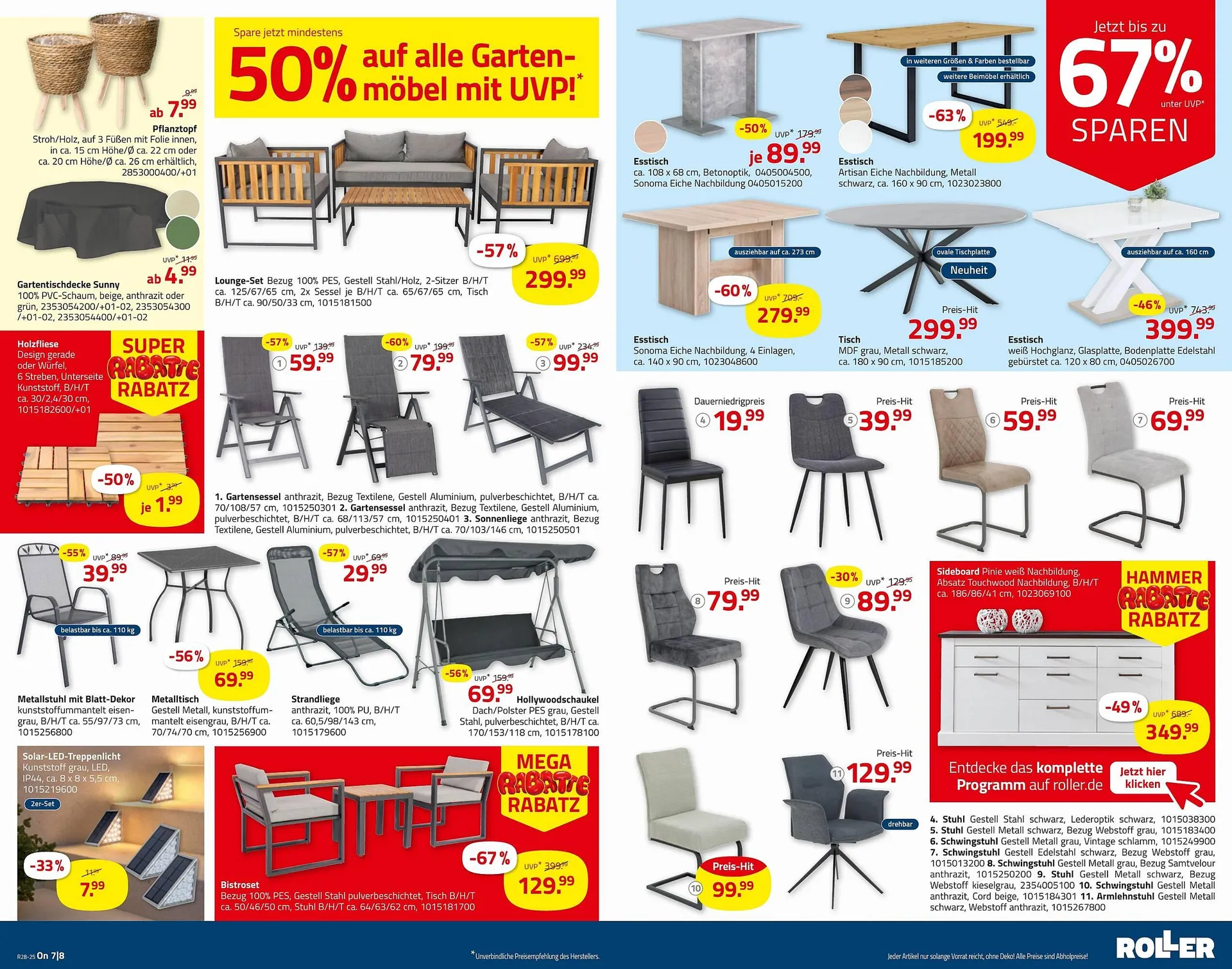 ROLLER Prospekt von 6. Juli bis 19. Juli 2025 - Prospekt seite 9
