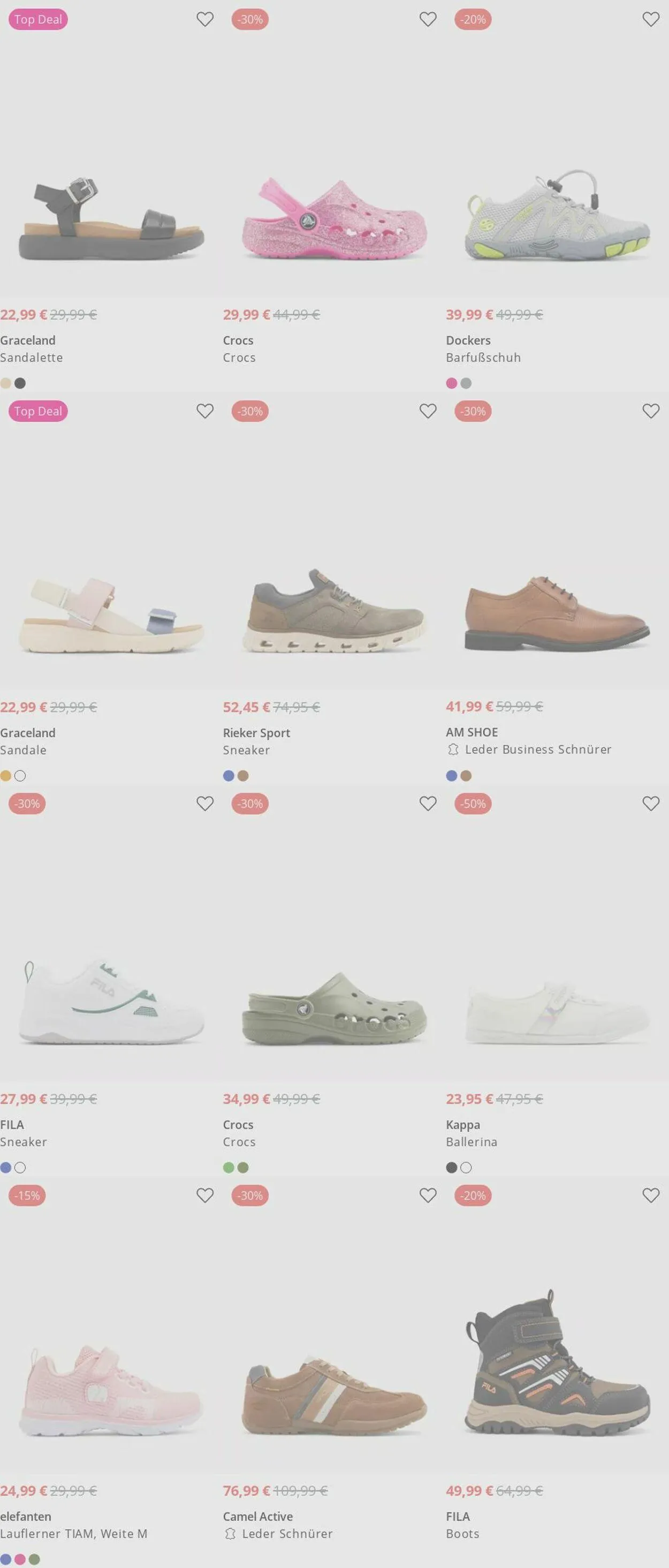 Deichmann von 19. Mai bis 28. Mai 2025 - Prospekt seite 10