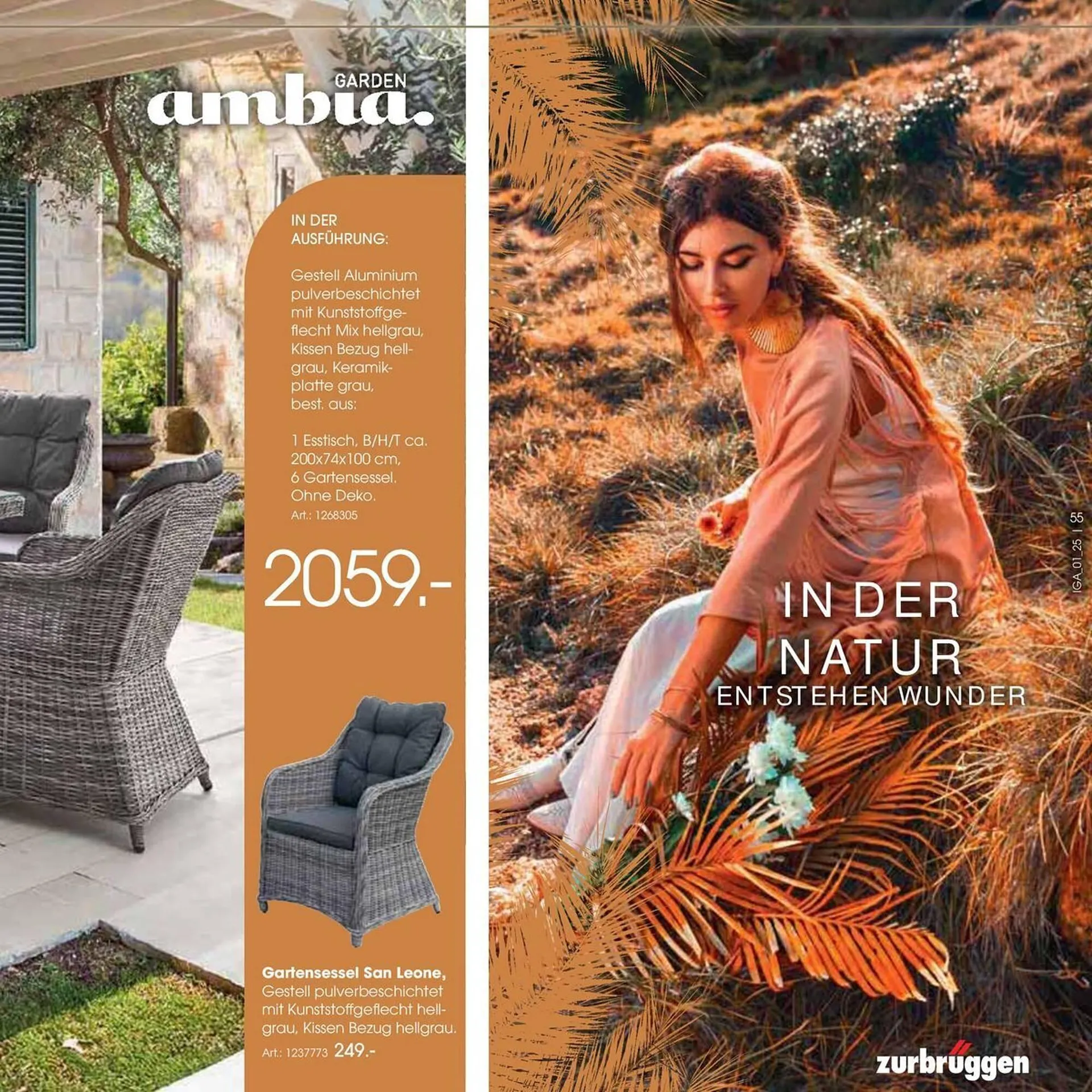 Zurbrüggen Prospekt von 14. Mai bis 31. August 2025 - Prospekt seite 55