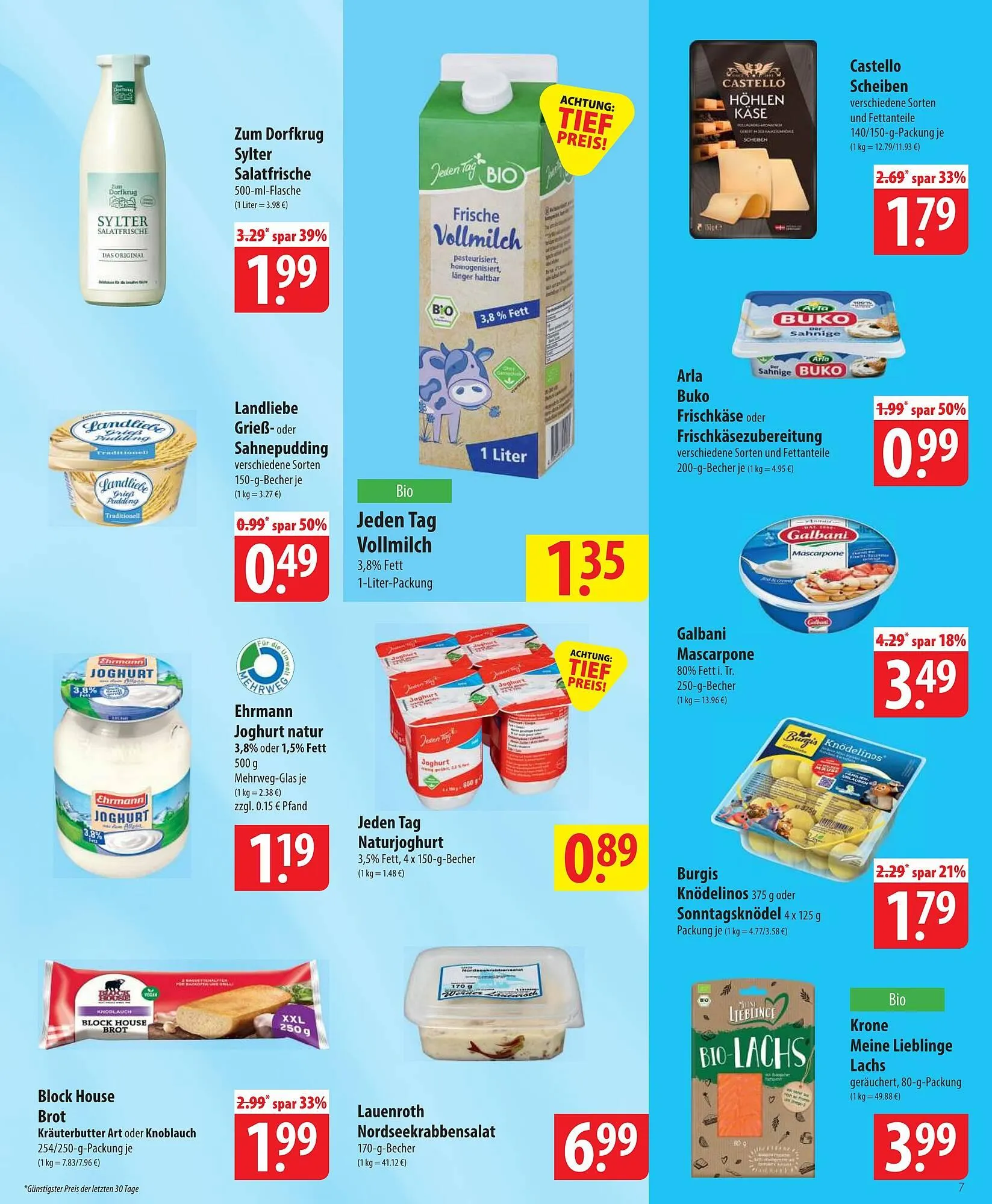 Famila Nord Ost Prospekt von 23. März bis 28. März 2026 - Prospekt seite 7