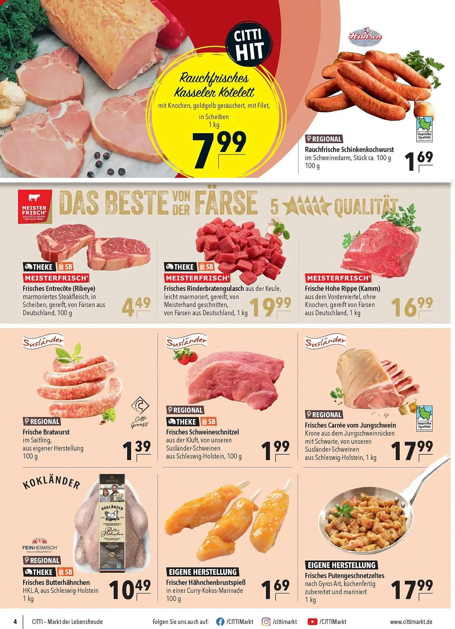 CITTI Markt Prospekt von 18. Februar bis 24. Februar 2026 - Prospekt seite 4