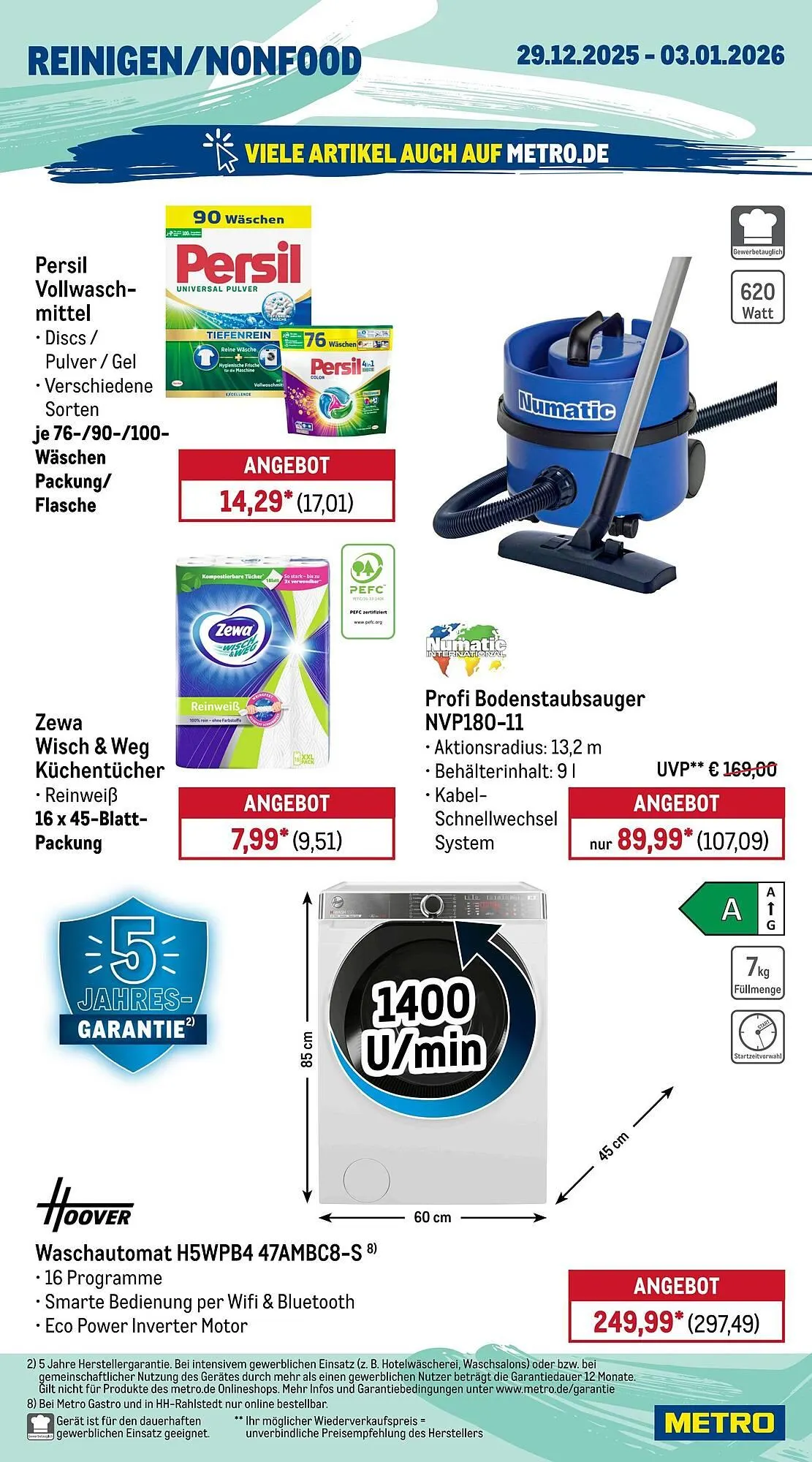 METRO Prospekt von 29. Dezember bis 4. Januar 2026 - Prospekt seite 16