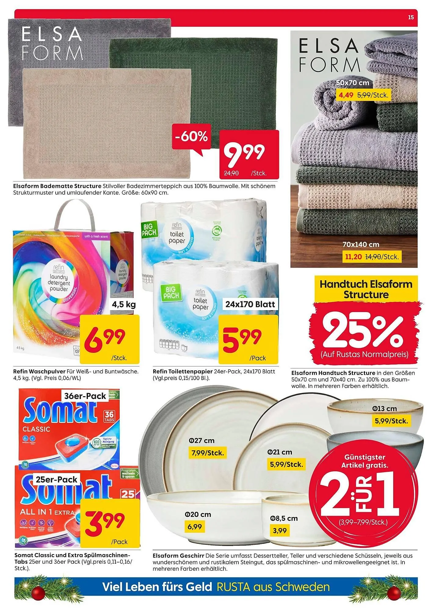 Rusta Prospekt von 8. November bis 14. November 2025 - Prospekt seite 15