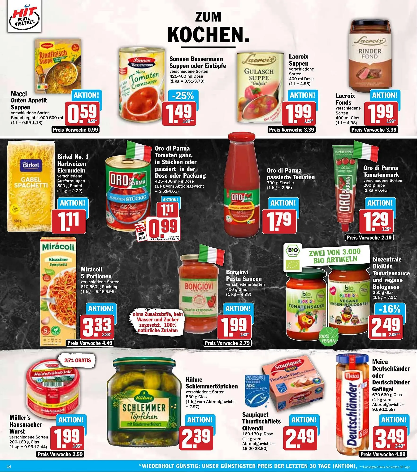 Hit Prospekt von 2. Juni bis 7. Juni 2025 - Prospekt seite 14