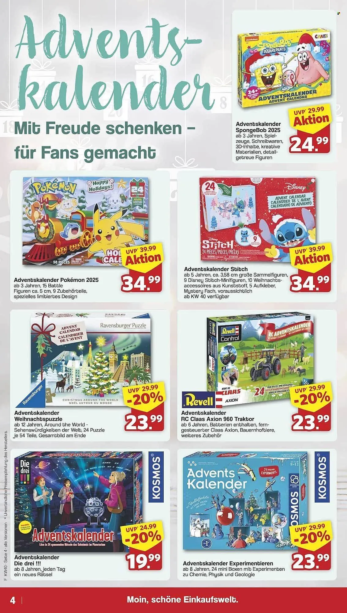 Famila Nord Ost Prospekt von 29. September bis 4. Oktober 2025 - Prospekt seite 4