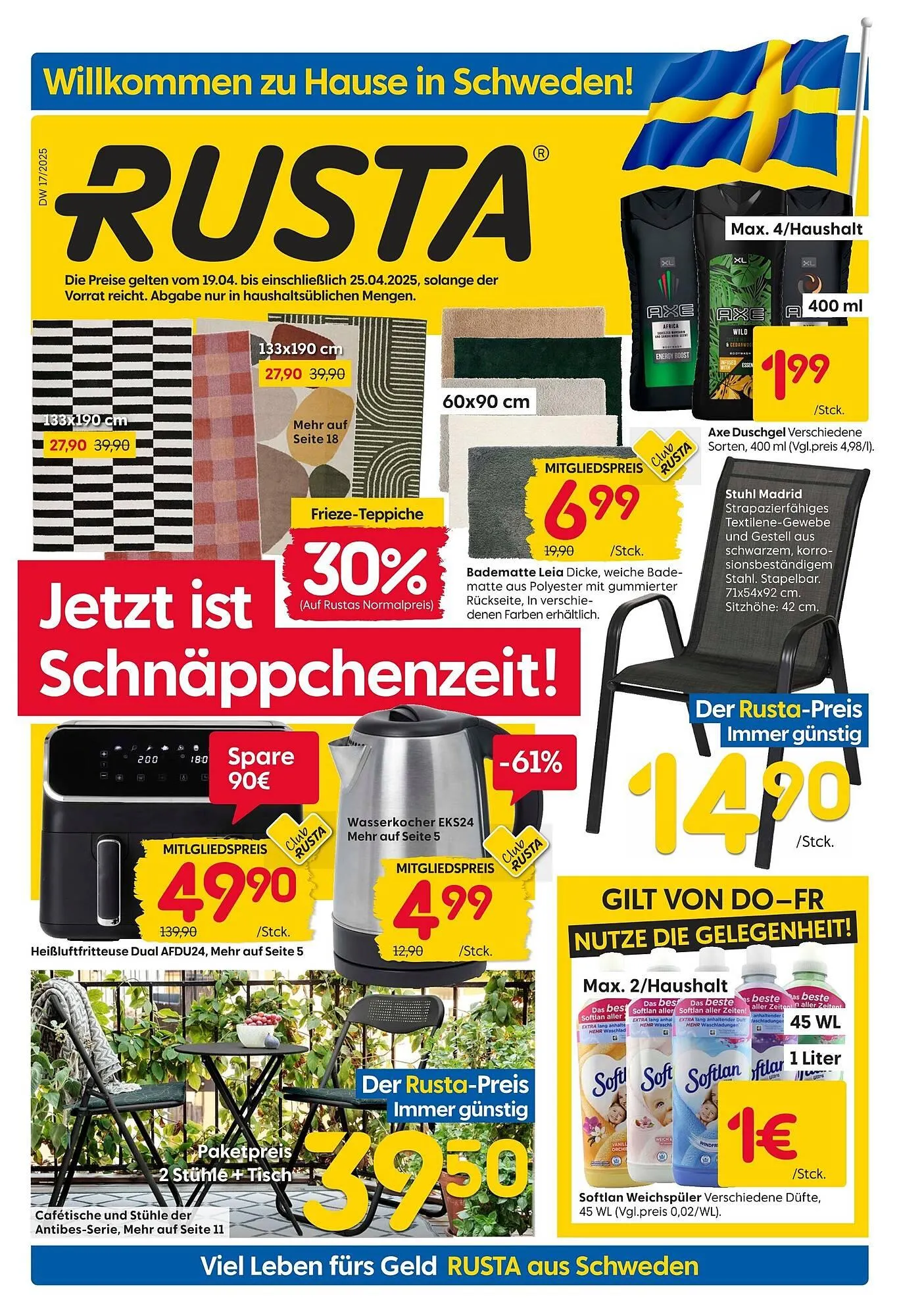 Rusta Prospekt von 19. April bis 25. April 2025 - Prospekt seite 1