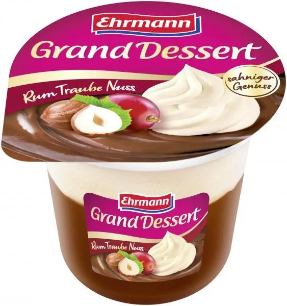Ehrmann Grand Dessert Rum Traube Nuss 200 g