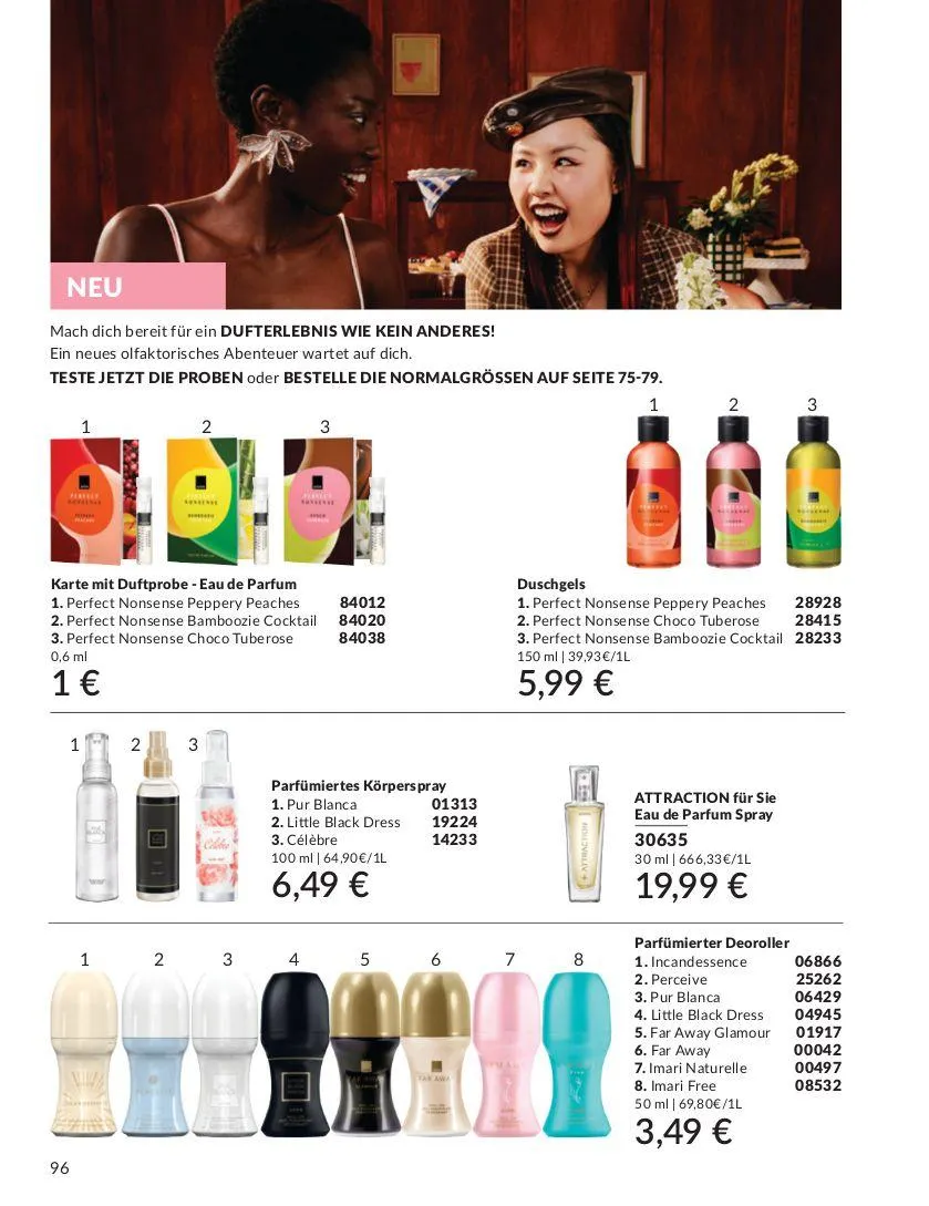 Avon Aktueller Prospekt von 4. Juni bis 18. Juni 2025 - Prospekt seite 96