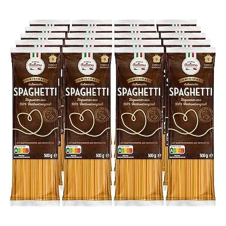 Mondo Italiano Spaghetti 500 g, 20er Pack