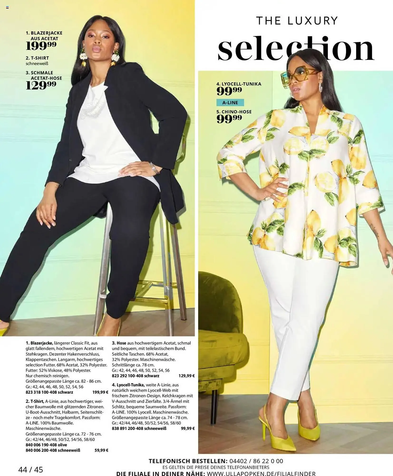 Ulla Popken Prospekt von 1. Juni bis 30. Juni 2025 - Prospekt seite 44