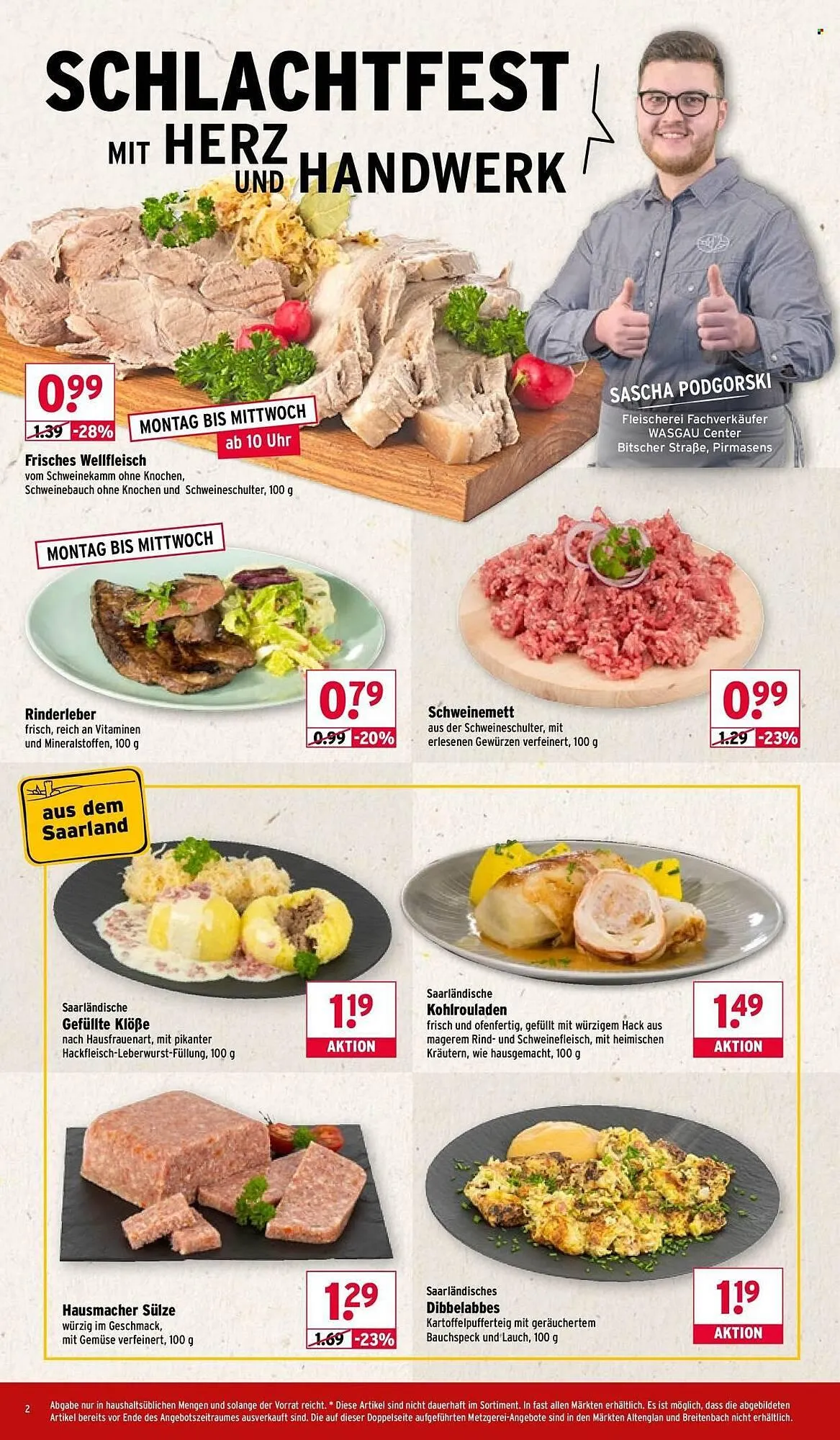 Wasgau Prospekt von 23. Februar bis 28. Februar 2026 - Prospekt seite 2