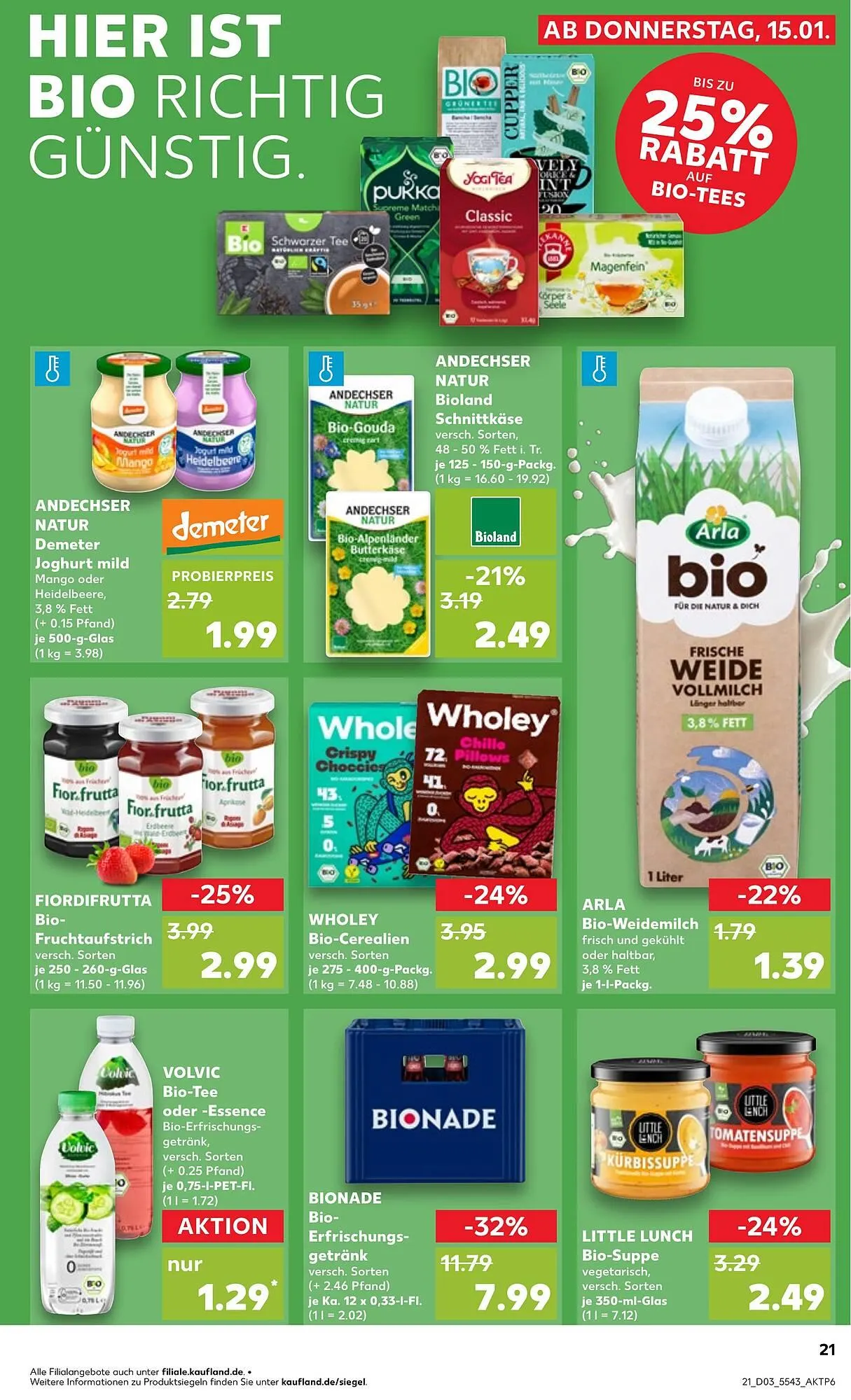 Kaufland Prospekt von 15. Januar bis 21. Januar 2026 - Prospekt seite 21