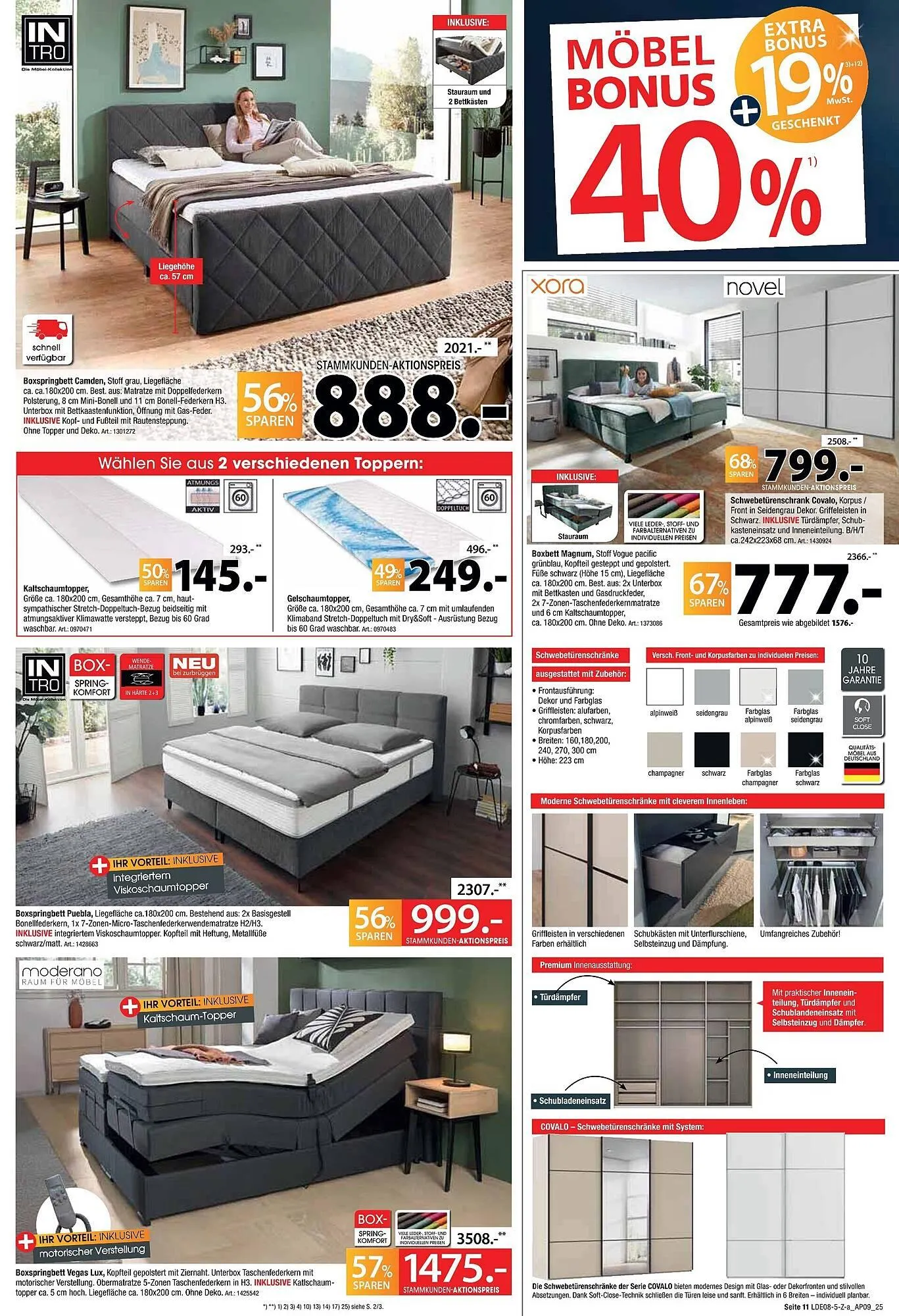 Zurbrüggen Prospekt von 23. August bis 6. September 2025 - Prospekt seite 11