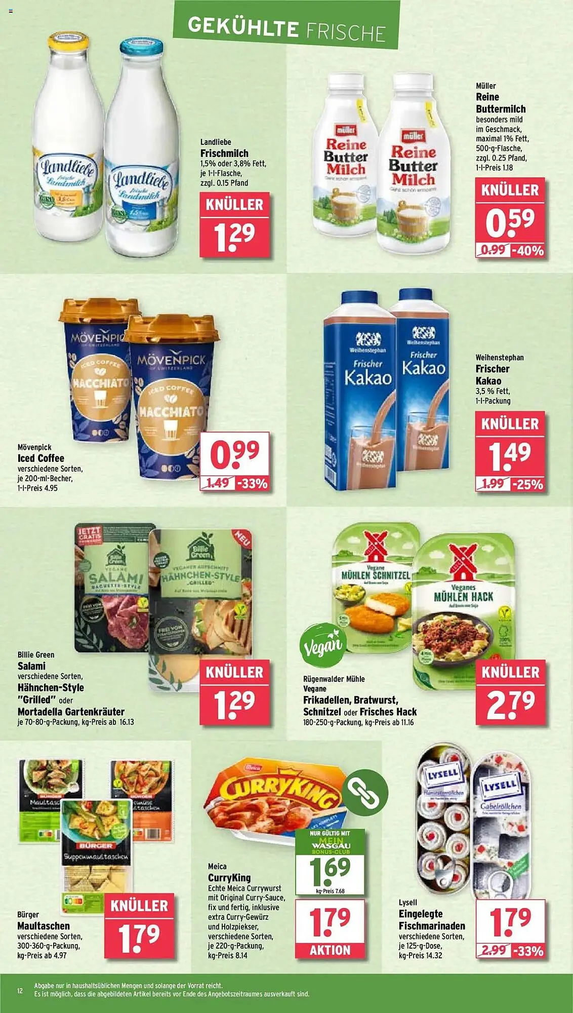 Wasgau Prospekt von 22. April bis 27. April 2025 - Prospekt seite 12