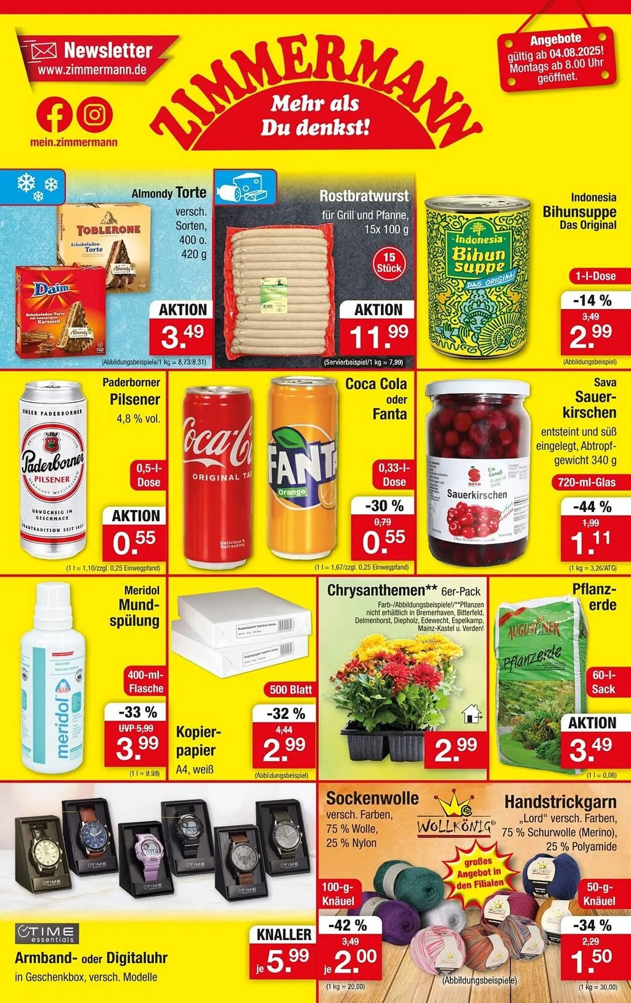 Zimmermann Prospekt - 1