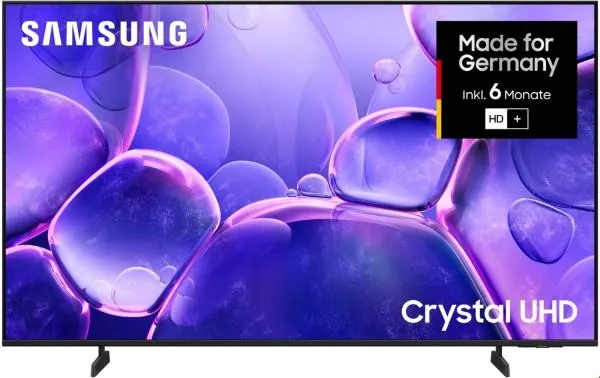 Samsung GU43U8099FU 108 cm (43") Crystal UHD Smart TV schwarz