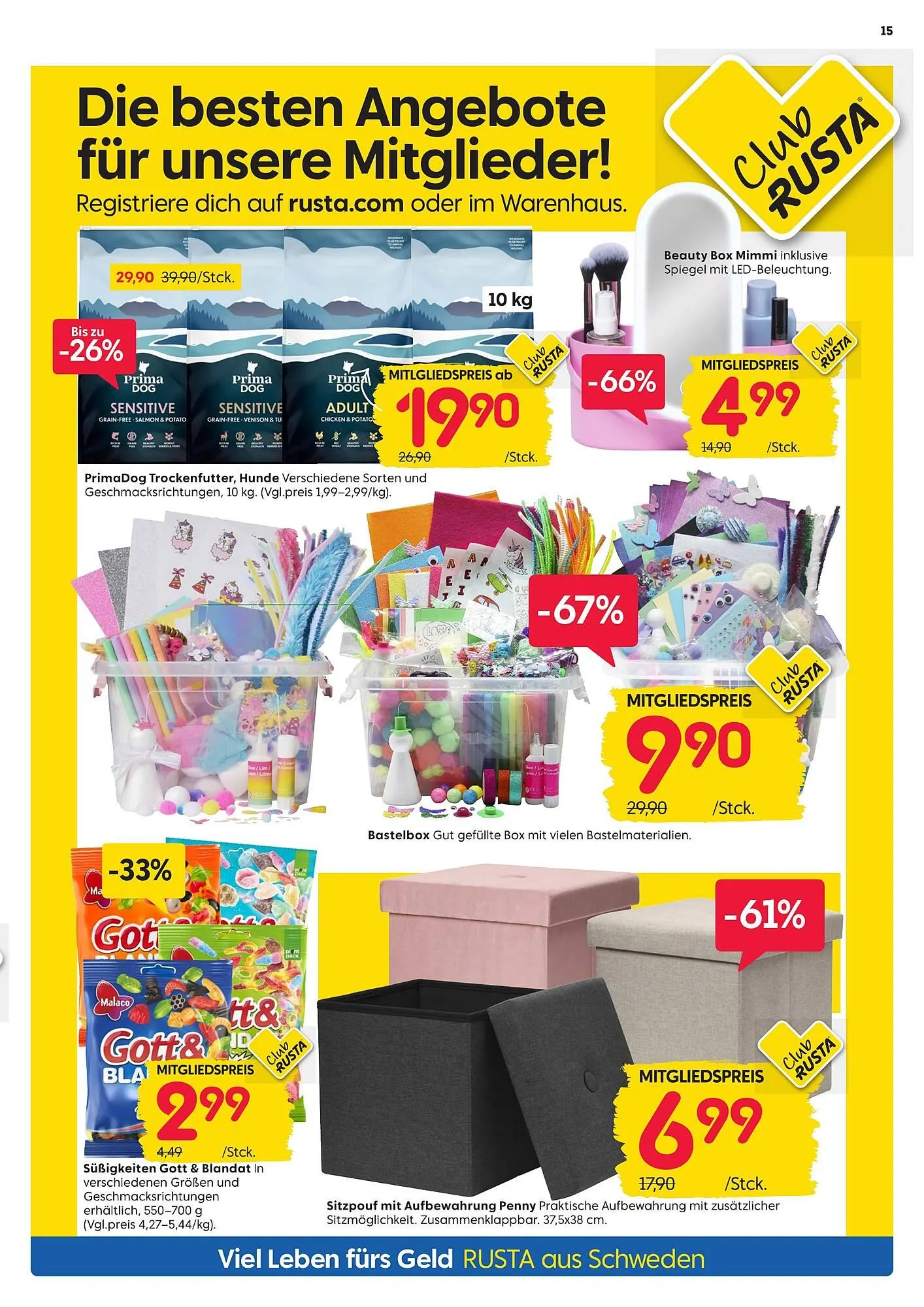 Rusta Prospekt von 26. Juli bis 1. August 2025 - Prospekt seite 15