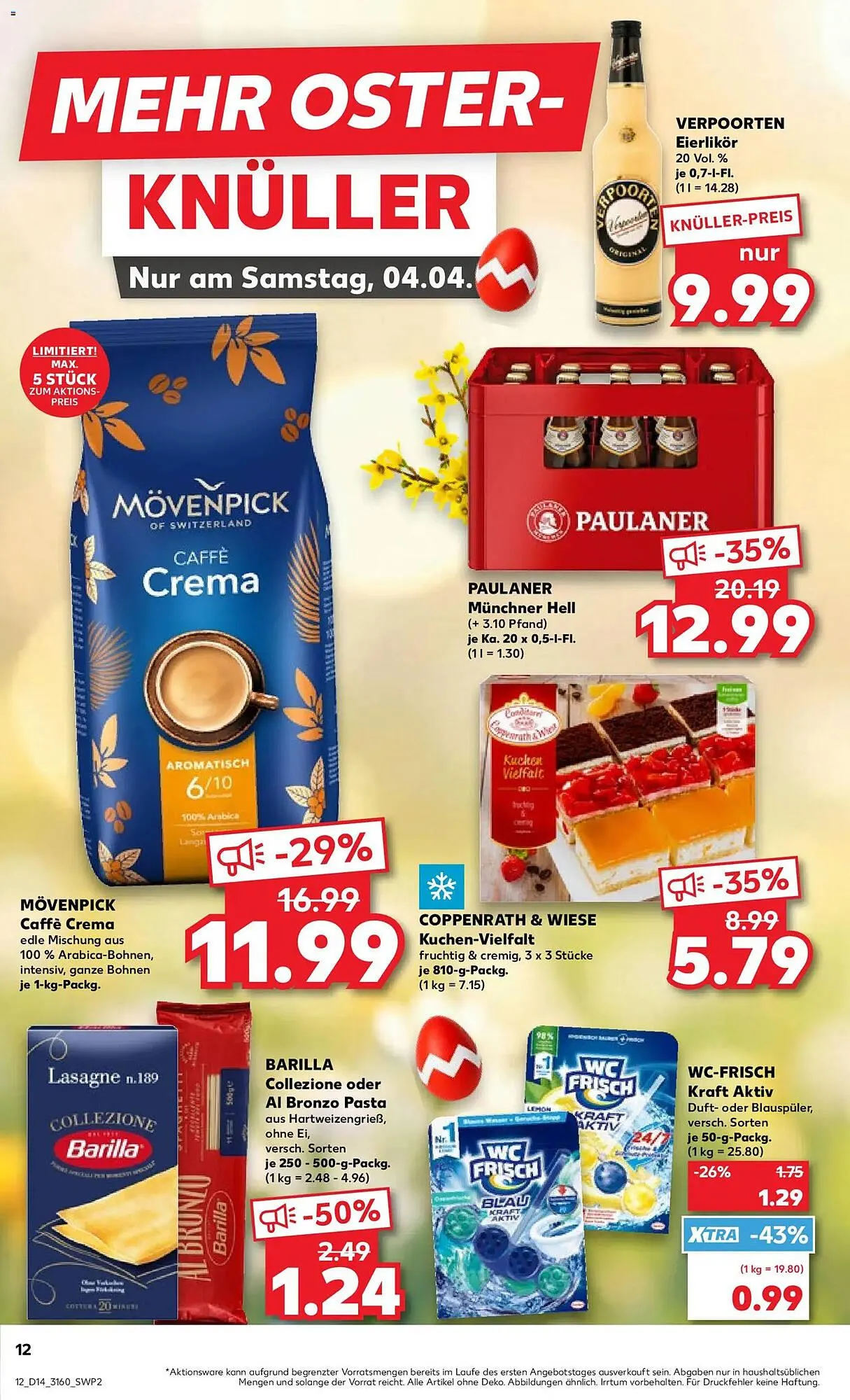 Kaufland Prospekt von 2. April bis 8. April 2026 - Prospekt seite 12