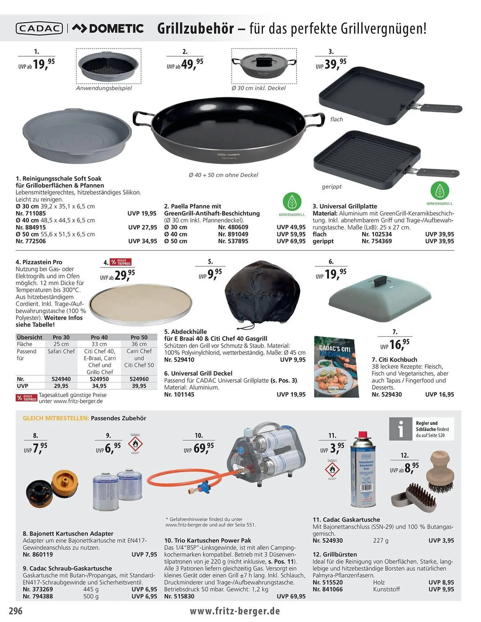 Fritz Berger Prospekt von 27. Mai bis 31. Dezember 2025 - Prospekt seite 296