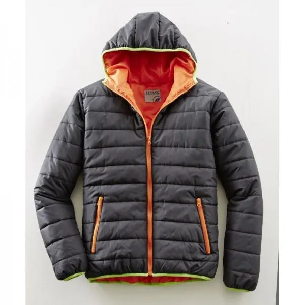 Terrax Steppjacke schwarz/limette,