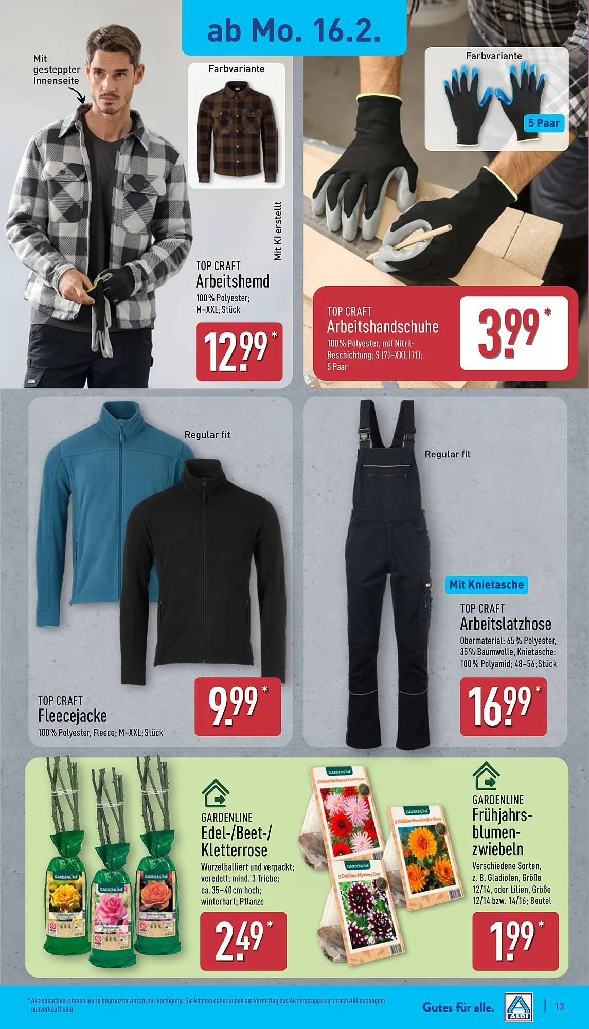 Aldi Nord Prospekt von 16. Februar bis 21. Februar 2026 - Prospekt seite 18