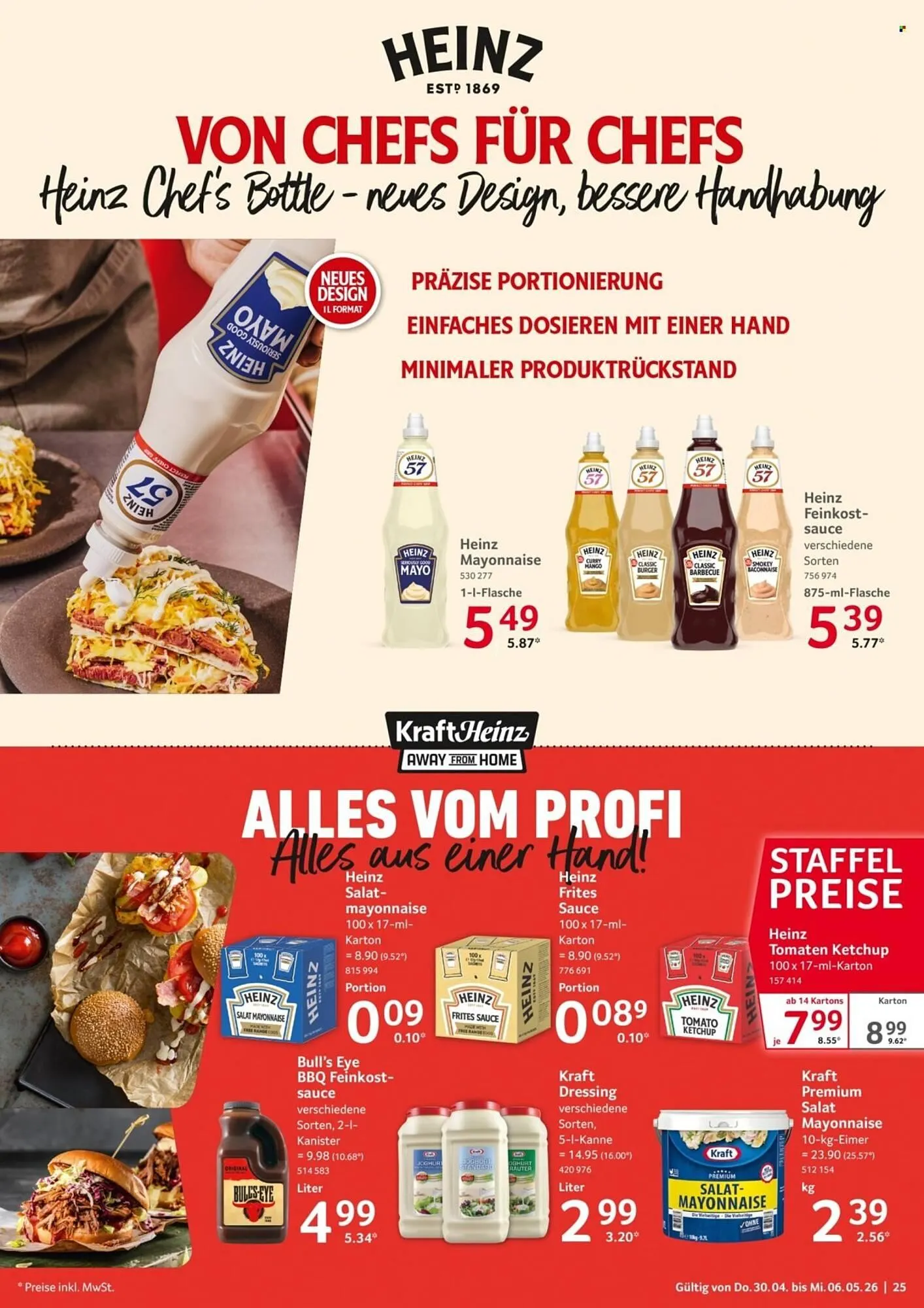 Selgros Prospekt von 30. April bis 6. Mai 2026 - Prospekt seite 25