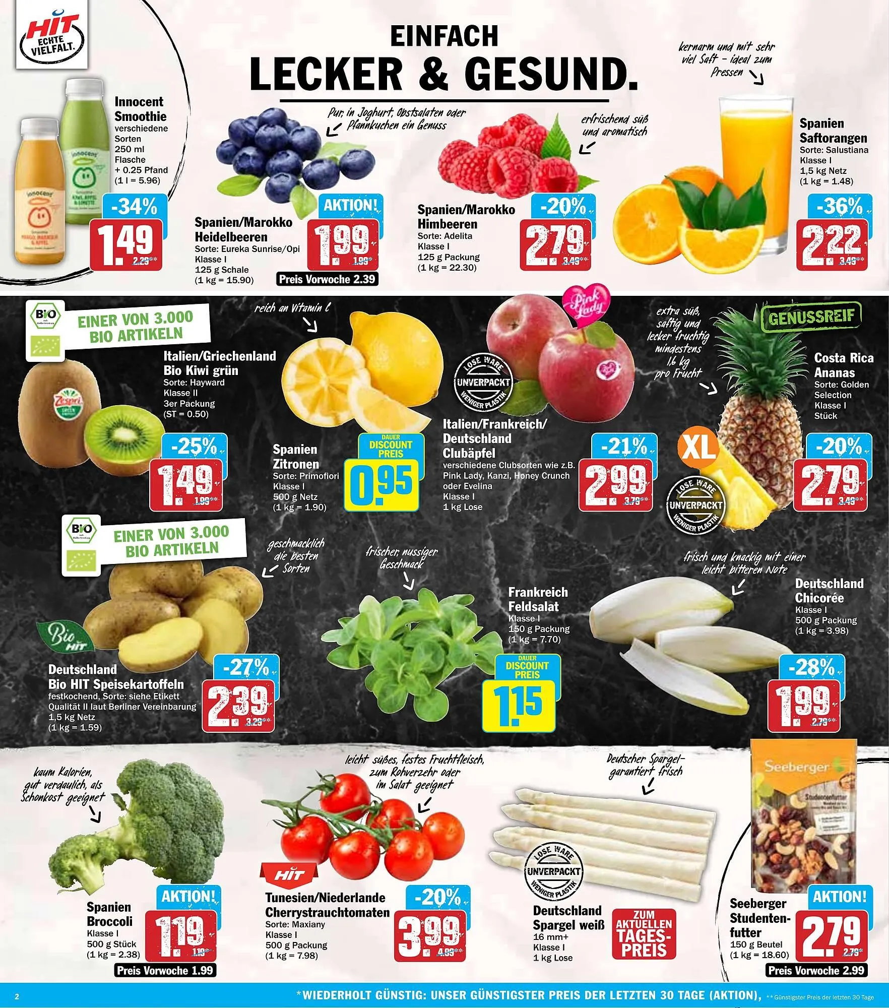 Hit Prospekt von 24. März bis 29. März 2025 - Prospekt seite 2