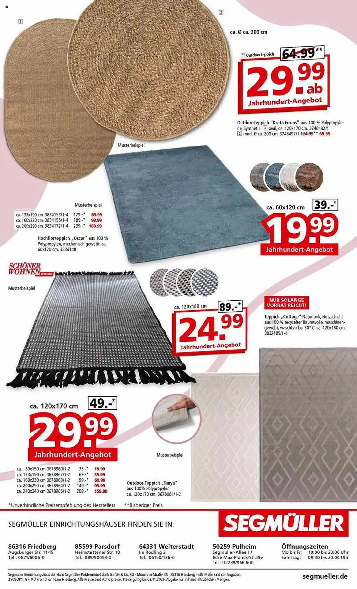 Segmüller Prospekt von 28. Juli bis 2. November 2025 - Prospekt seite 24