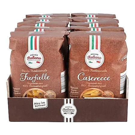 Mondo Italiano 500 g, verschiedene Sorten, 10er Pack