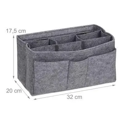 Taschenorganizer Handtasche Filz