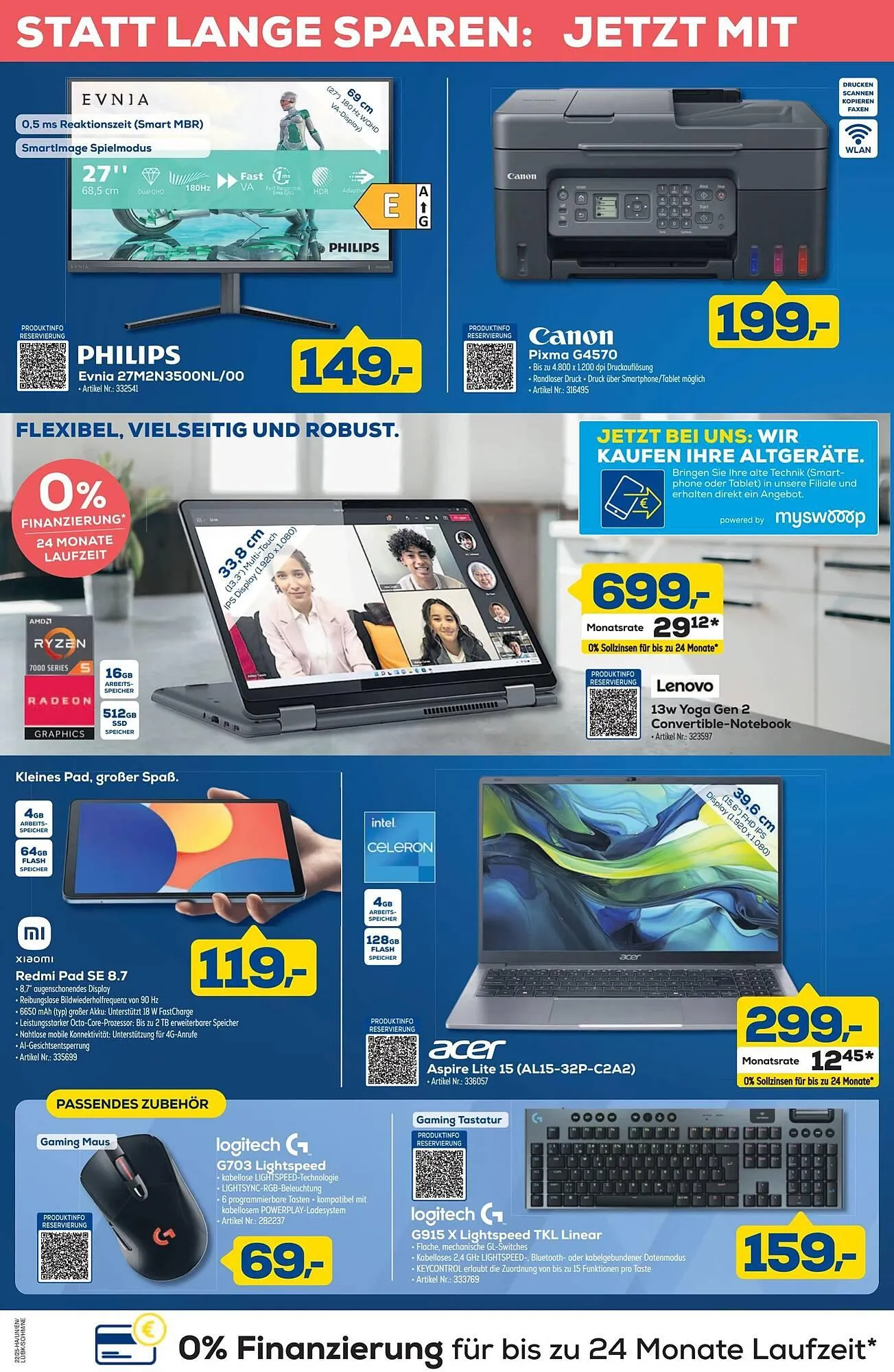 Euronics Berlet Prospekt von 22. Mai bis 31. Mai 2025 - Prospekt seite 6