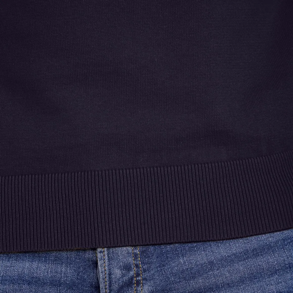 Herren Strickpullover mit V-Ausschnitt