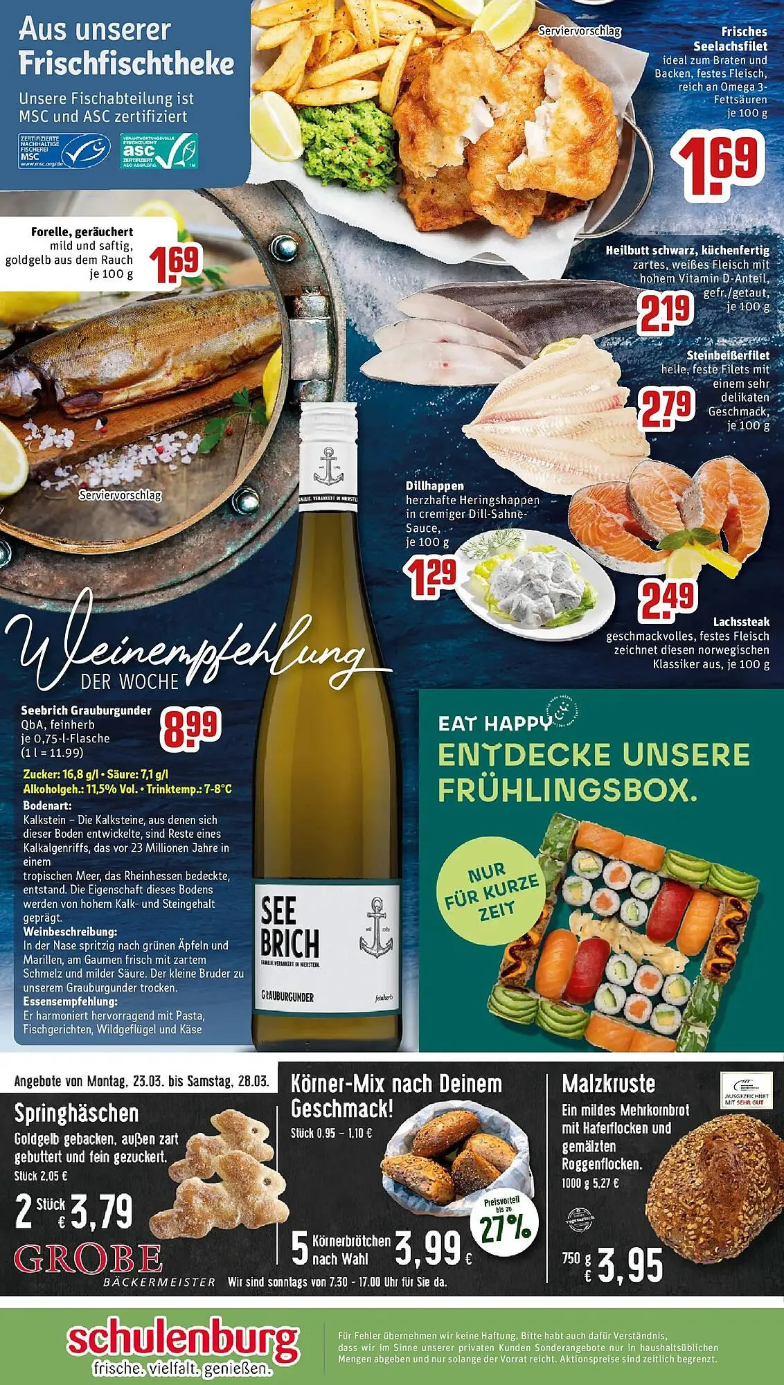 REWE Prospekt von 23. März bis 29. März 2026 - Prospekt seite 32