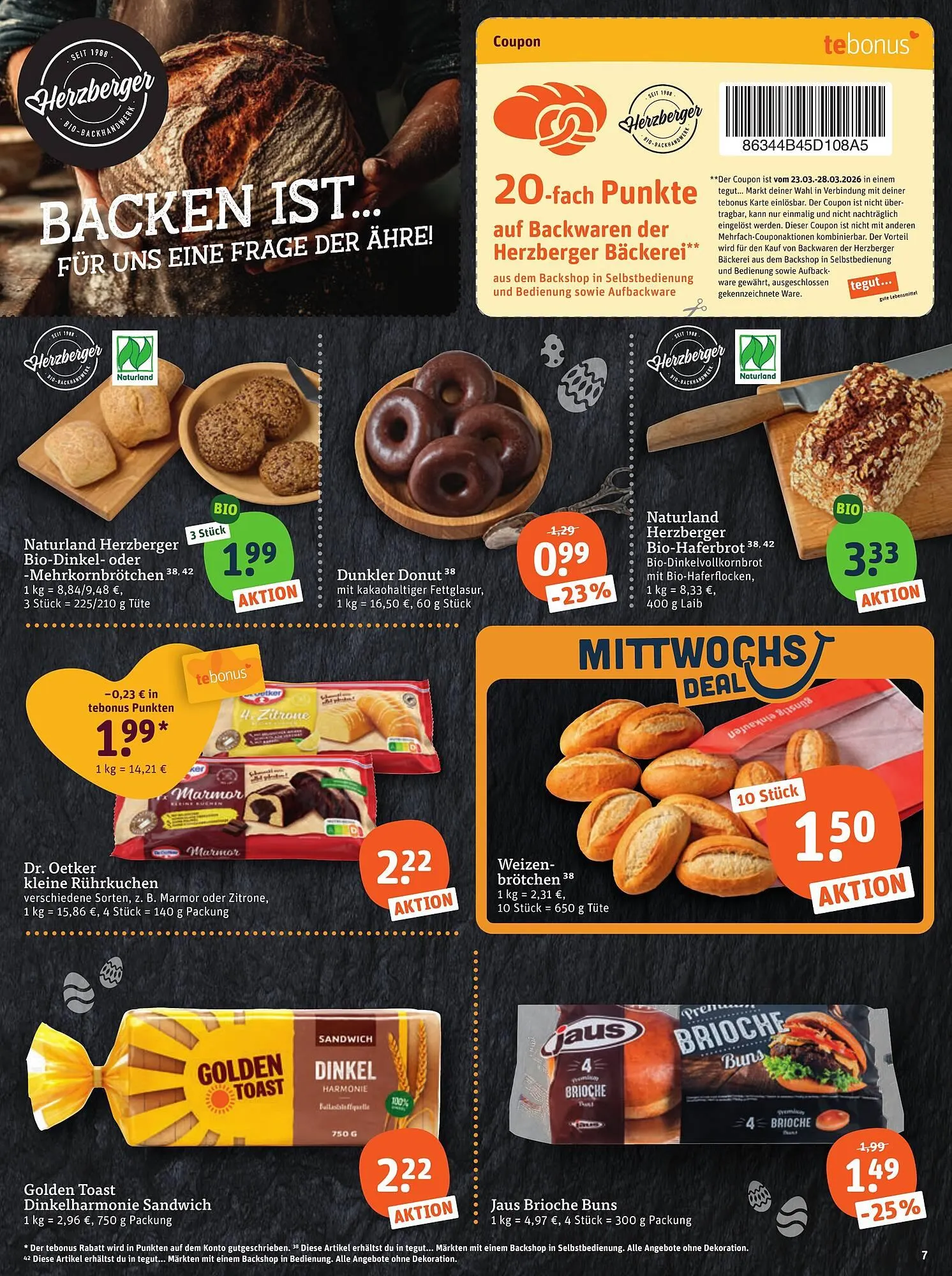 Tegut Prospekt von 27. März bis 28. März 2026 - Prospekt seite 9