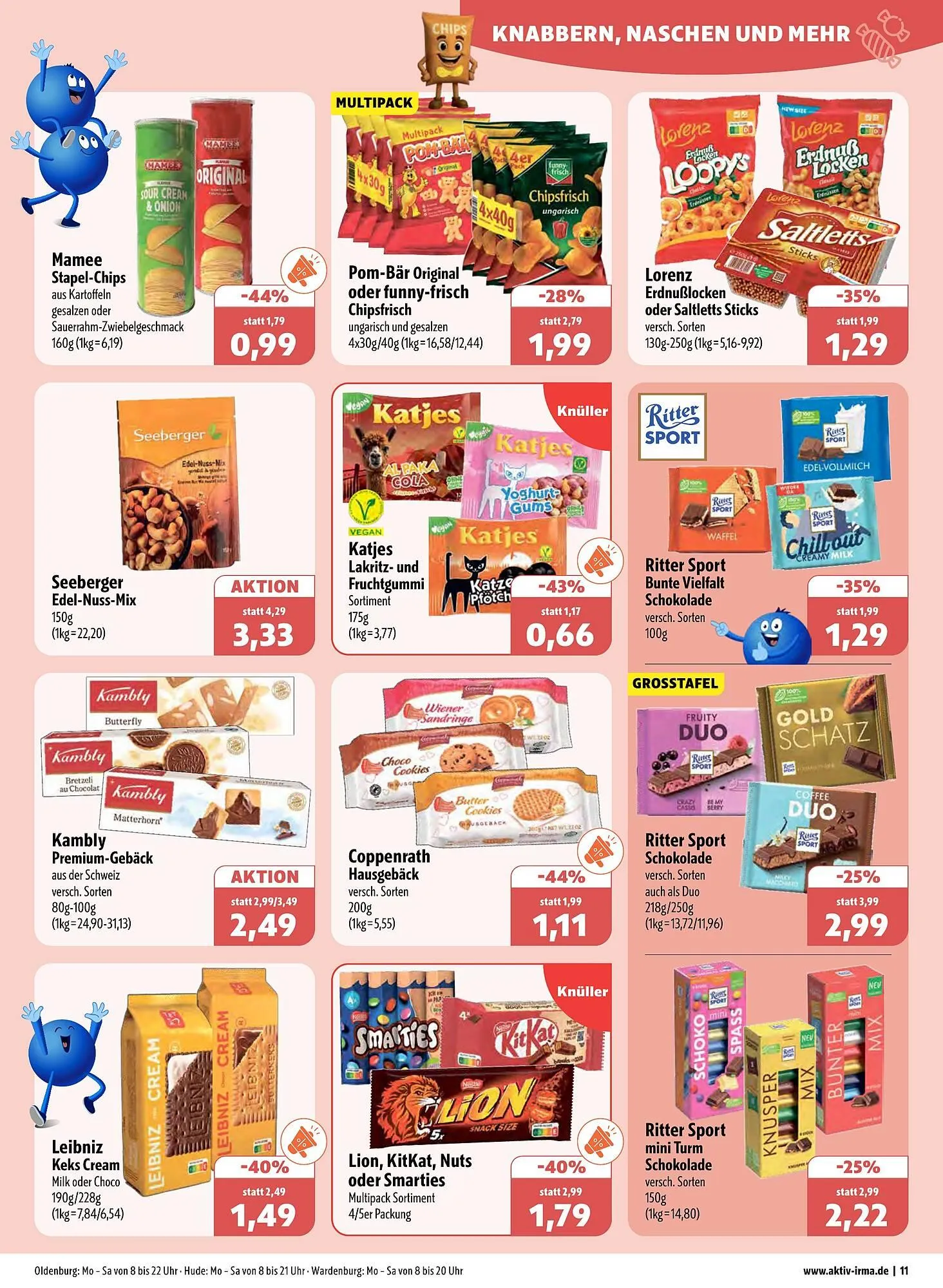 Aktiv Irma Prospekt von 2. Juni bis 7. Juni 2025 - Prospekt seite 11