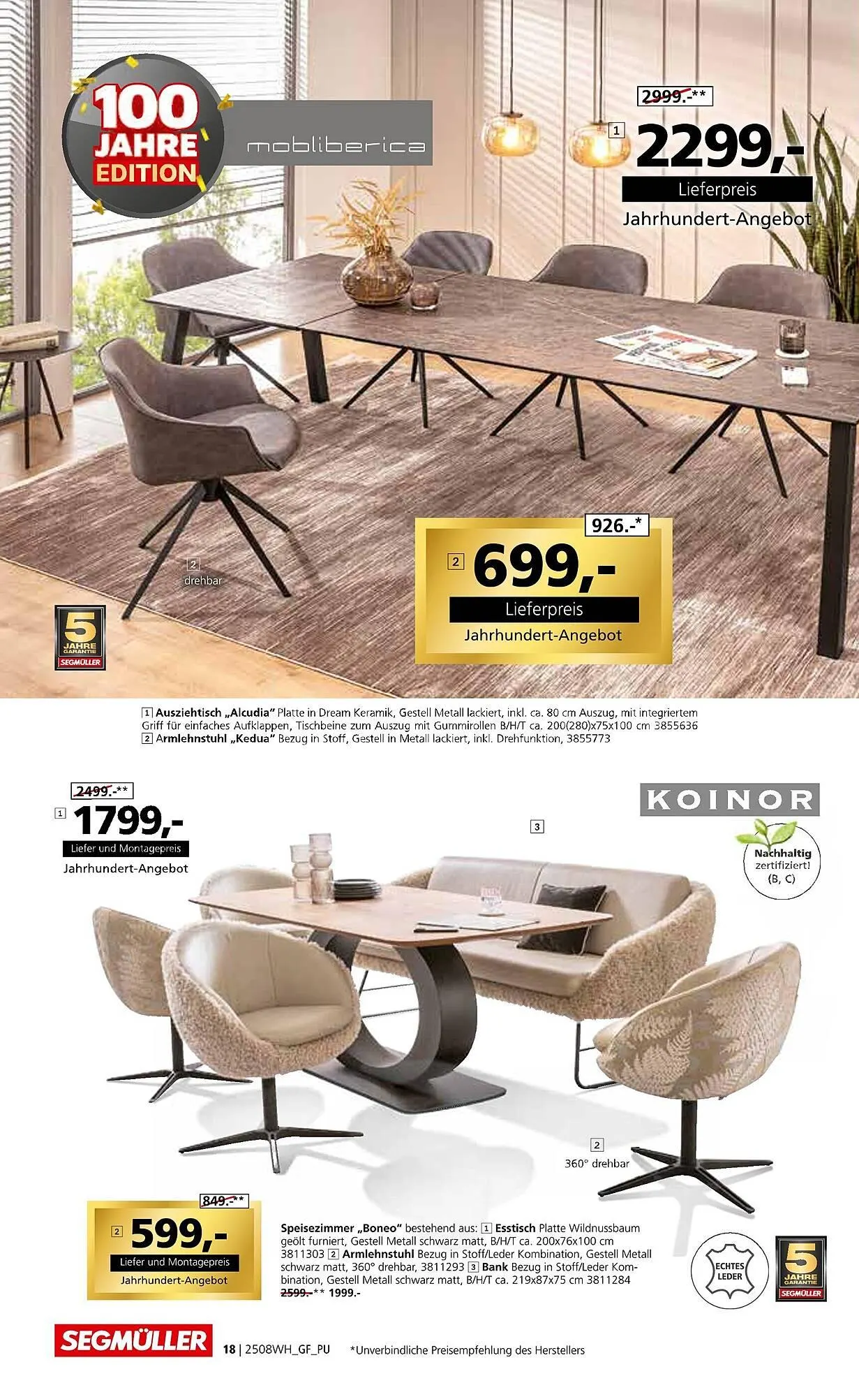 Segmüller Prospekt von 2. August bis 16. August 2025 - Prospekt seite 18