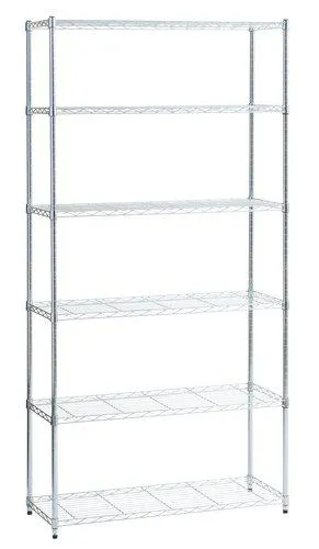 Scaffale VINDINGE 6 ripiani cromato