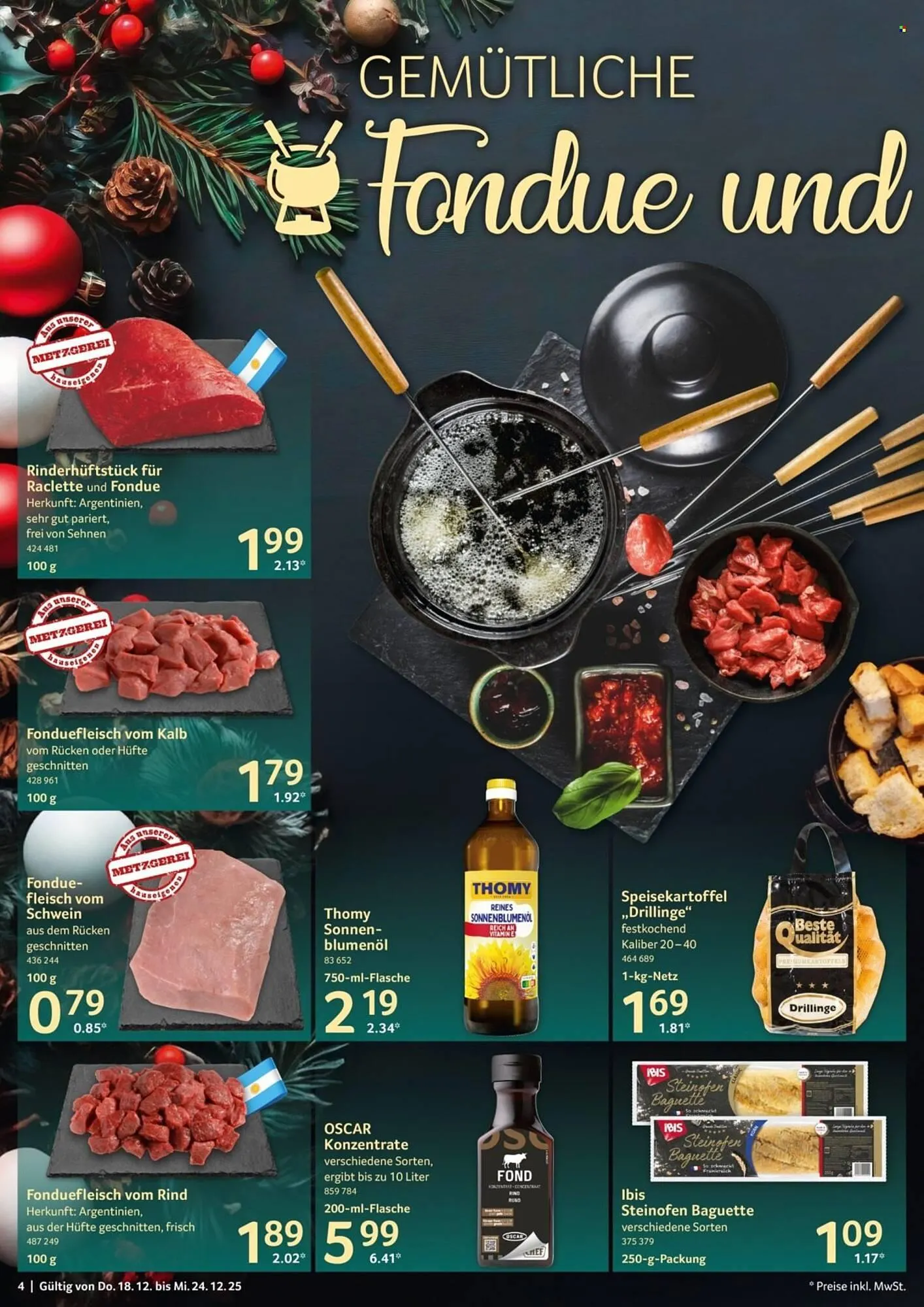 Selgros Prospekt von 18. Dezember bis 24. Dezember 2025 - Prospekt seite 4