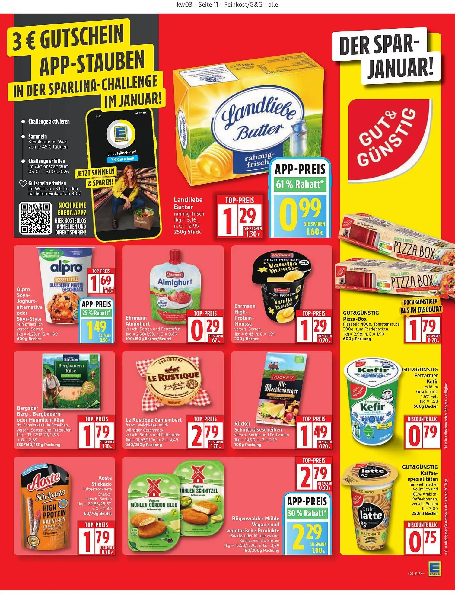 Edeka Prospekt von 12. Januar bis 17. Januar 2026 - Prospekt seite 11