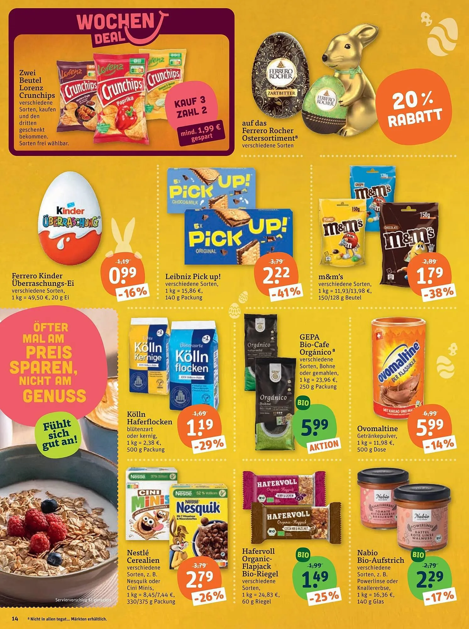 Tegut Prospekt von 30. März bis 4. April 2026 - Prospekt seite 16