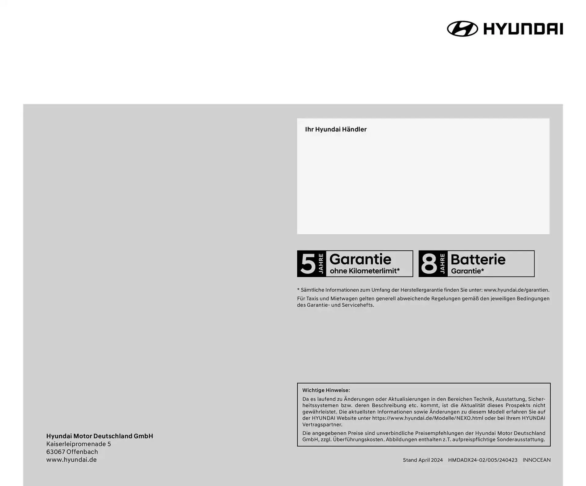 Hyundai Prospekt von 23. Oktober bis 23. Oktober 2025 - Prospekt seite 10