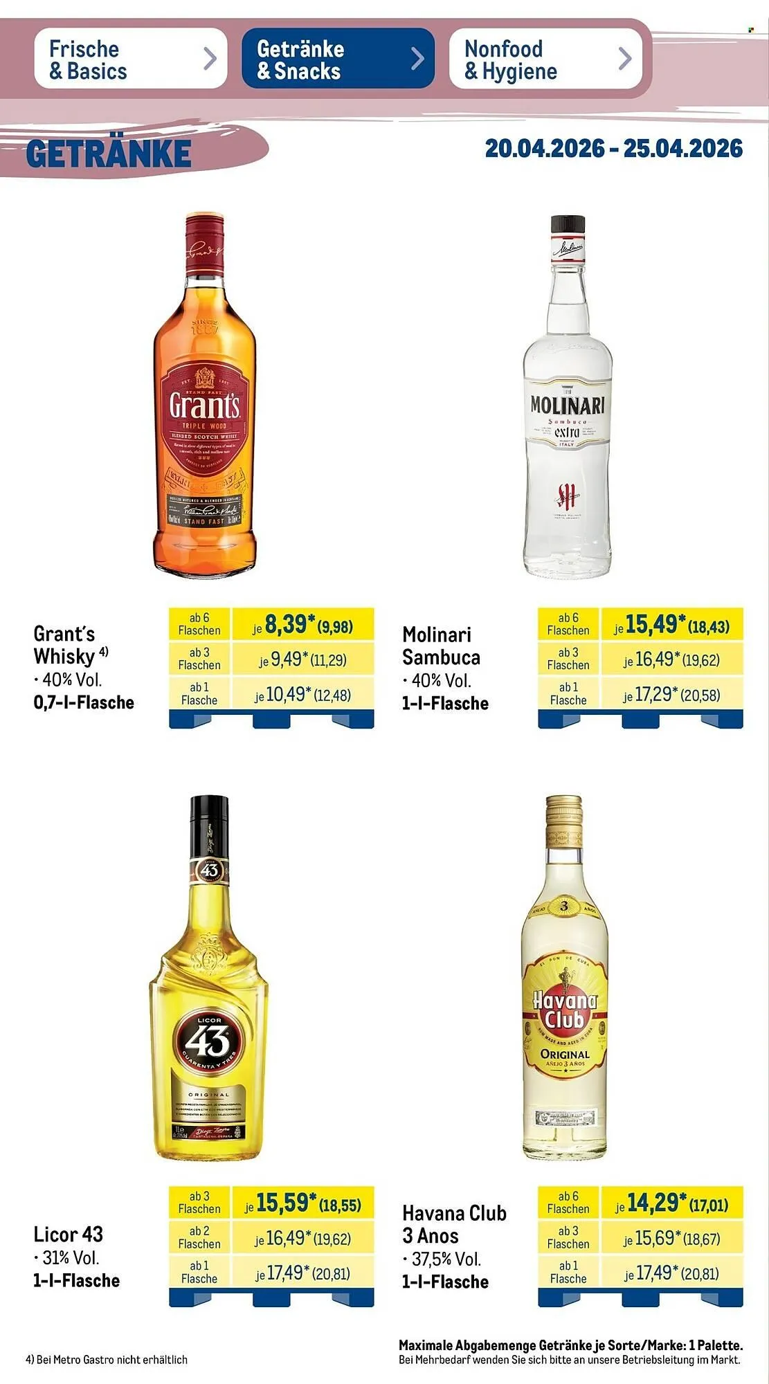 METRO Prospekt von 20. April bis 25. April 2026 - Prospekt seite 32