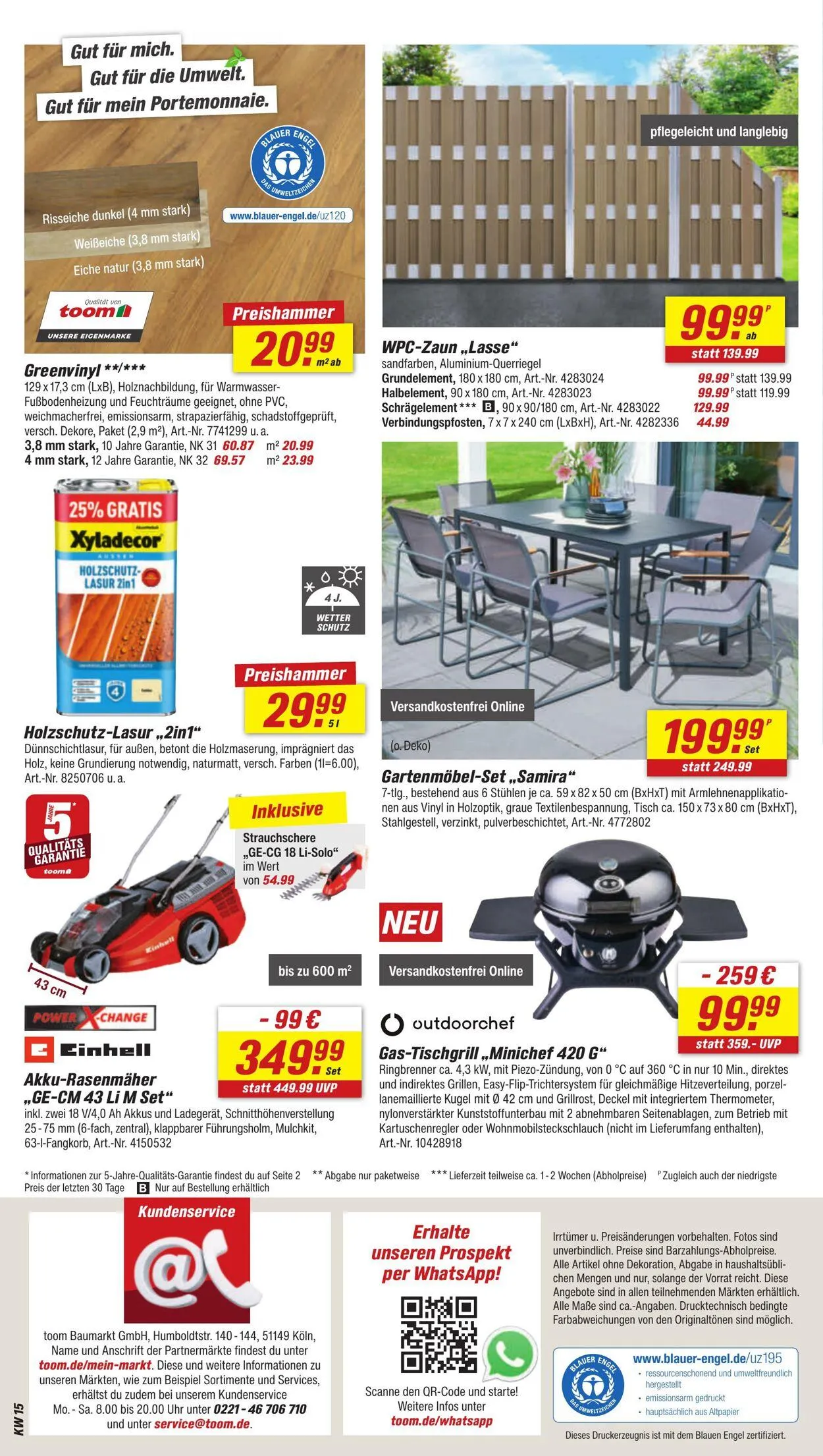 toom Baumarkt Aktueller Prospekt von 21. Juli bis 4. August 2025 - Prospekt seite 24