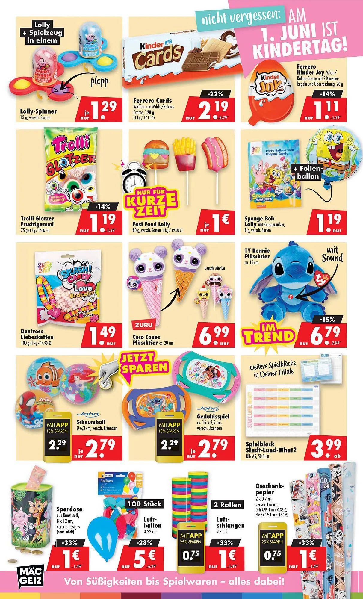 Mäc Geiz Prospekt von 5. Mai bis 11. Mai 2025 - Prospekt seite 9